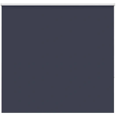Image of vidaXL Roller Blind Blackout Marine 160x150 cm Fabric Width 156.6 Polyester