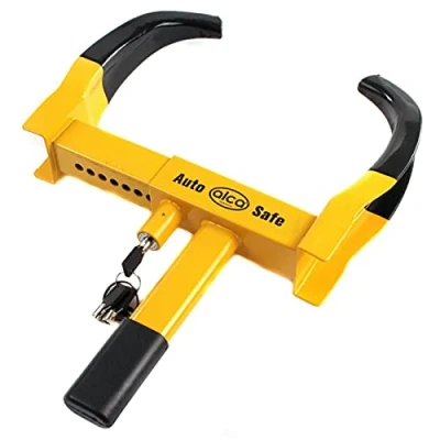 Image of Car Motorhome Trailer Wheel Clamp Extendable Heavy Duty Anti Theft Protection 2 Keys Alca Germany A306000