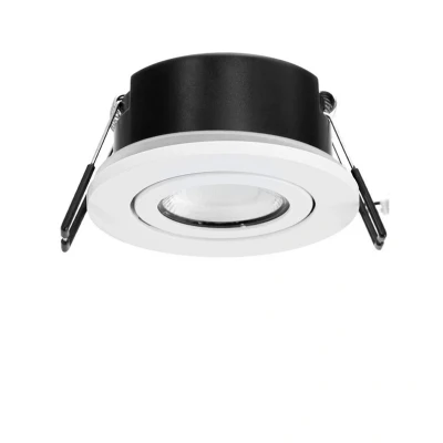 Image of Arcchio LED downlight Eliar round white CCT swivelling