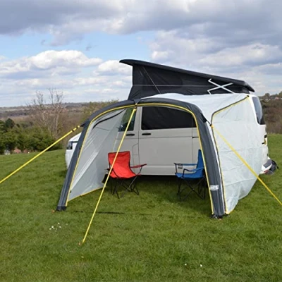 Image of Maypole 2x Side Panel Walls for Stratford Inflatable Sun Canopy Campervans Awning Channel Height 210 Cm