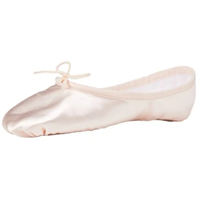 Image of Bloch Girls’ Debut I Satin Ballet Shoes, Pink, 10 UK Child