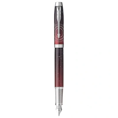 Image of PARKER IM Premium Special Edition Portal 2152995 Fountain Pen (Red) M Blue