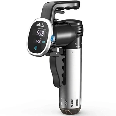 Image of Wancle Sous Vide Precision Cooker Immersion Circulator, Black Classic