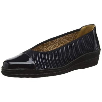 Image of Gabor Women&#039;s Comfort Basic Derbys, Blue (Ocean 86), 6 UK