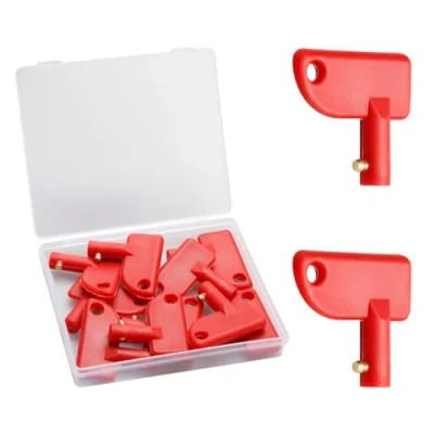 Image of Tabanzhe 10pcs Car Battery Disconnect Switch Key Cut Off and Kill Portable for Boat Conversion Yacht