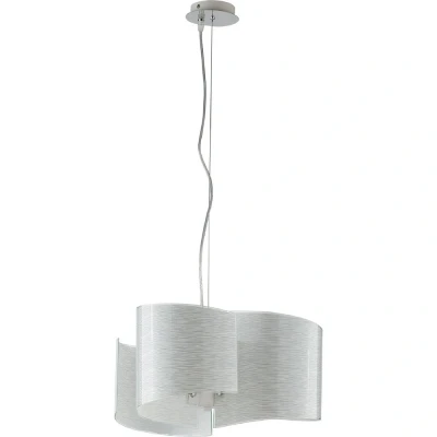 Image of JOYCE 3 Light Pendant Ceiling White 45x25cm