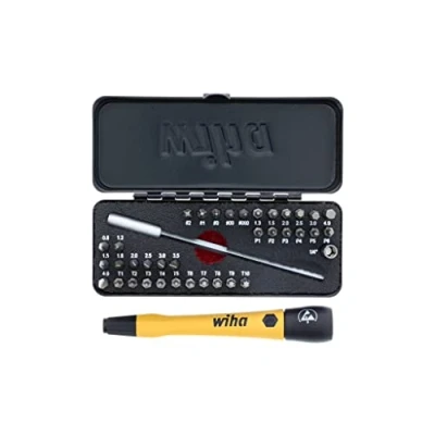Image of Wiha 75980 39 Piece ESD Safe Go Box Micro Bits Set