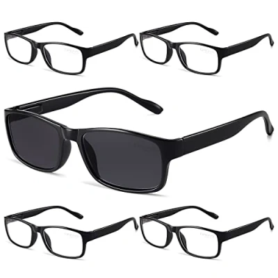 Image of Gaoye Reading Glasses Men/Women, Eyeglasses, Blue Light Readers for Computer Eye Glasses, Cheaters