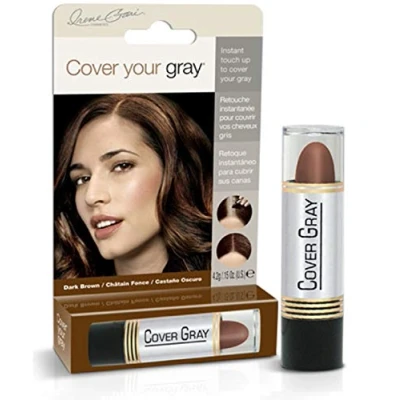 Image of Cover Your Gray Hair Color Stick (Pack of 6) Dark Brown