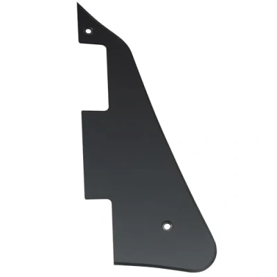 Image of Musiclily LP Guitar Pickguard Scratch Plate for USA Les Paul Modern Style Electric Guitar,1Ply Matte Black