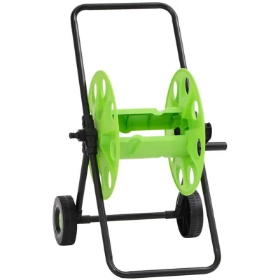 Image of vidaXL Green Hose Reel Cart for 60 m 1/2&quot; Steel