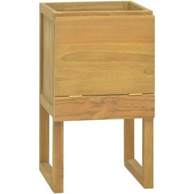 Image of vidaXL Bathroom Cabinet 41x40x75 cm Solid Wood Teak