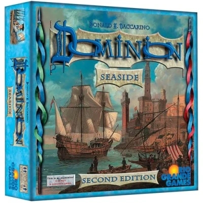 Image of Rio Grande Games: Seaside Second Edition Strategy Board Game, Games, Ages 14+, 1 4 Players, 90 120 Min