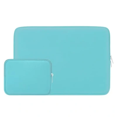 Image of RAINYEAR 14 Inch Laptop Sleeve Protective Case Soft Fluffy Lining Padded Cover Carrying Bag Compatible with 15&quot; Macbook Air M2 2023 A2941 14&quot; Notebook Computer Chromebook(Blue)