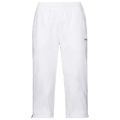Image of HEAD Womens Club 3/4 Pant Trousers, White, 10 EU
