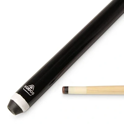 Image of Kudos 54 Inch BLACK BUTT Economy 2pc Snooker Cue with 11mm Screw Tip
