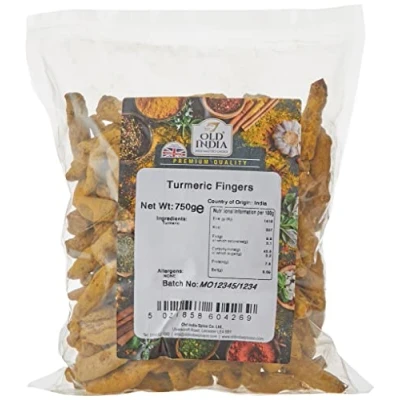 Image of Old India Turmeric Fingers 750g