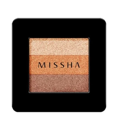 Image of Missha The Style Triple Shadow No.14 Dewy Apricot