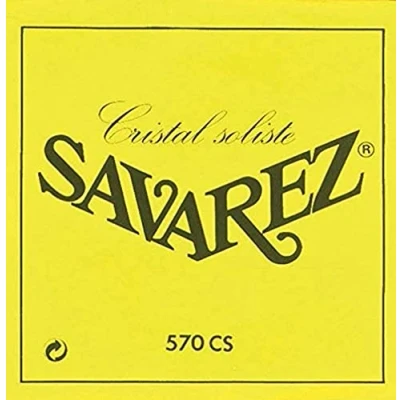 Image of Savarez Saiten Für Klassik Gitarre Alliance Ht Classic 573J Einzelsaite G3 Cristal High