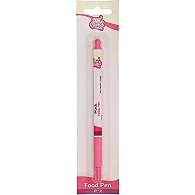 Image of FunCakes Food Pen Pink: Writer with 100% Edible Ink, Flexible Tip for both thick and thin lines.Great personalizing your treats Messages, Quick drying time, Halal certified