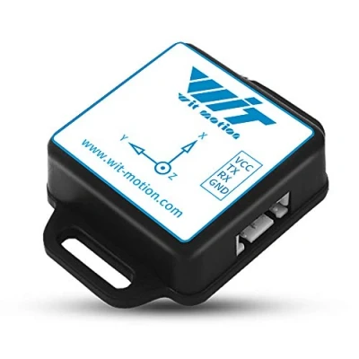 Image of 【WT901C TTL 9 Axis Vibration Inclinometer】High Performance Acceleration+Gyro+Angle (XY 0.05 Accuracy)+Digital Compass, Triaxial MPU9250 Tilt Sensor【Kalman Filter】for Arduino