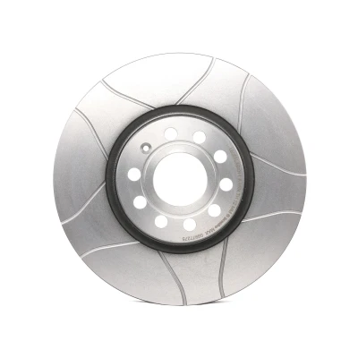 Image of L1KD615301D Brake disc BREMBO MAX LINE 09.9772.75 312mm 25mm 5 slotted, internally vented Coated High carbon VOLKSWAGEN: Passat B6 Variant, GOLF 6