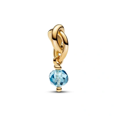 Image of Pandora Gold March Eternity Circle Dangle Charm