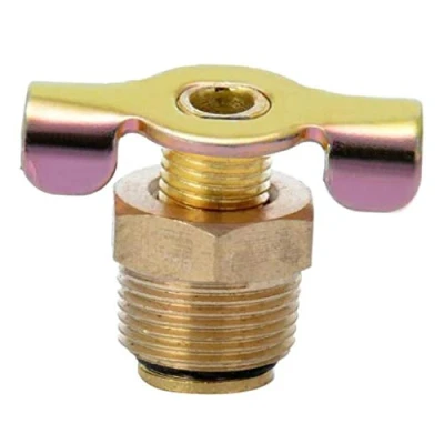 Image of Milageto Air Tank 3/8&#039;&#039; NPT Drain Plug Valve/Tap/Drain with T Handle