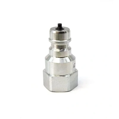 Image of Hydraulic Quick Release Coupling ISO A Male 1/4&quot; BSP to 7241 (06 BSP)