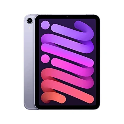 Image of 2021 Apple iPad Mini (8.3 inch, Wi Fi + Cellular, 64GB) Purple (Renewed)