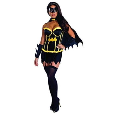 Image of Rubie&#039;s Official Ladies Batgirl Corset Adult Costume X Small