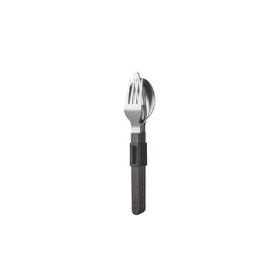 Image of Mepal Cutlery set 3 piece Silueta Dishwasher resistant Tableware Knife, fork and spoon including holder Nordic black