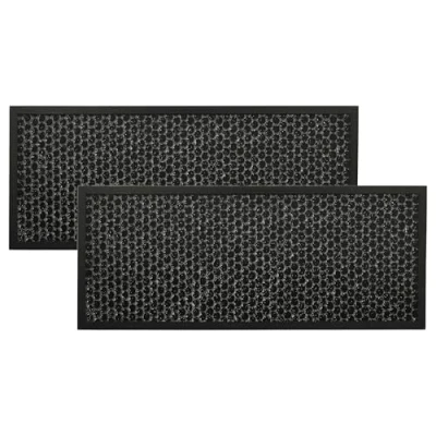 Image of vhbw 2 x Activated Carbon Filters Compatible with Rowenta Intense Pure Air XL Connect PU6080F0, PU6080 Purifier Filter Black