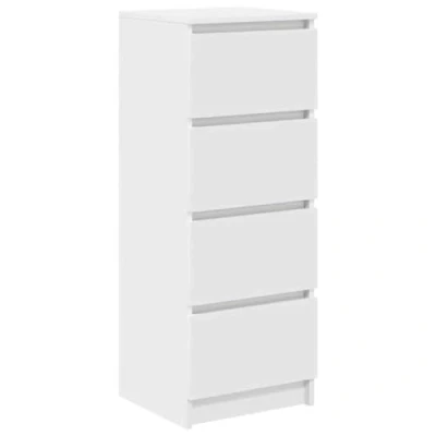 Image of vidaXL Sideboard White 37.5x35x99 cm Engineered Wood