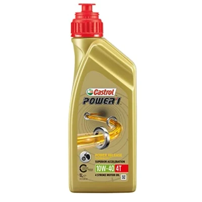 Image of Castrol POWER1 4T 10w 40 Motorcycle Oil 1L
