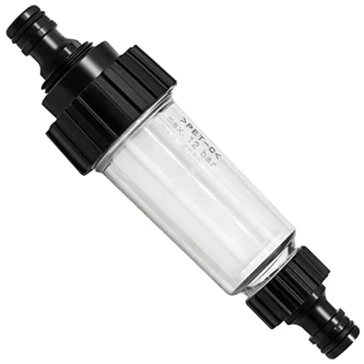 Image of VARIOSAN Water Filter with Adaptor 15648 3/4 Inch for Pressure Washers, Pumps or Motorhomes, Suitable Kärcher 4.730 059.0