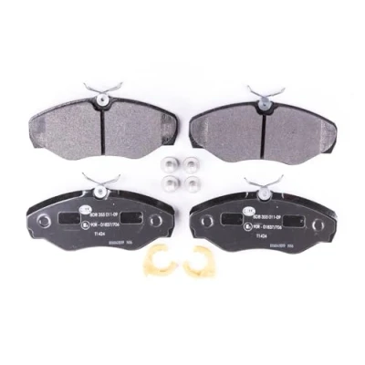 Image of 8699D1500 Brake pad set HELLA 8DB 355 011 091 incl. wear warning contact with accessories VAUXHALL: Vivaro Van, Minibus