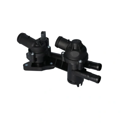 Image of 03C121110A, 03C121110G, 03C121110L, 03C121111P, 3C121110A Thermostat Housing FEBI BILSTEIN 45080 with seal Temperature Switch