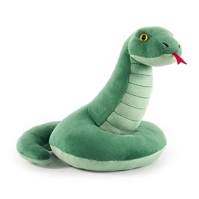 Image of The Noble Collection Harry Potter Slytherin Snake Mascot Plush