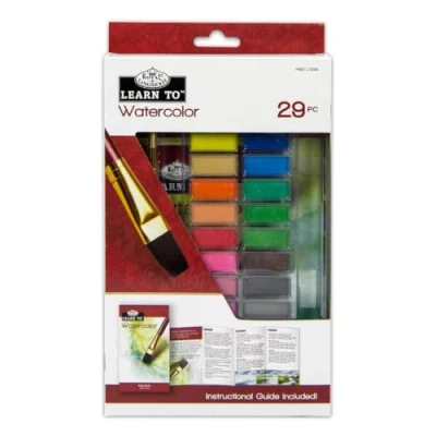 Image of Royal and Langnickel Learn to Watercolour Paint Set
