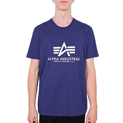 Image of ALPHA INDUSTRIES Basic T Shirt Nautical Blue