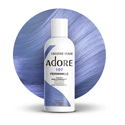 Image of Adore Shining Semi Permanent Hair Colour, 197 Periwinkle
