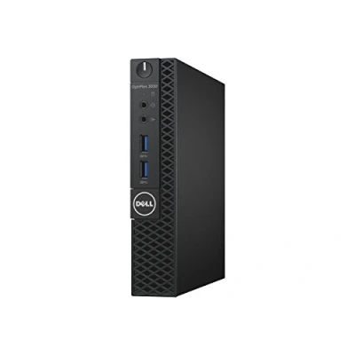 Image of Dell OptiPlex 3050 Desktop PC (Black) (Intel Core i3 7100T Processor, 4 GB RAM, 500 HDD, Intel HD 630 Graphics, Windows 10 Pro)