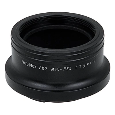 Image of Fotodiox Pro Lens Mount Adapter Compatible with M42 Type 2 Lenses to Sony E Cameras