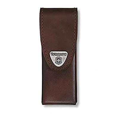 Image of Victorinox 4.0822.L Leather Pouch for SwissTool Spirit, Brown, 27 cm