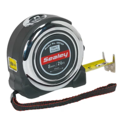 Image of Sealey Premier Professional Tape Measure 8m(26ft)