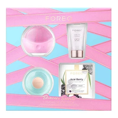 Image of FOREO LUNA Mini 2 + UFO Micro Foam Cleanser 20ml 6 Power Activated Masks Skincare Set