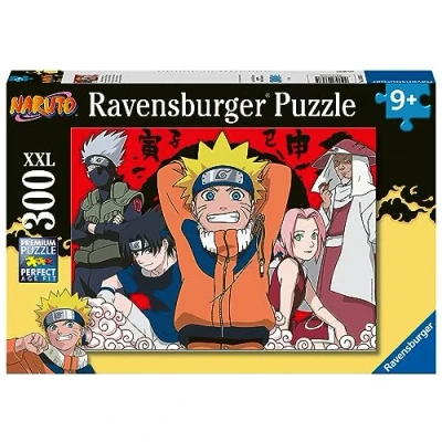 Image of Ravensburger Naruto 300 Piece Jigsaw Puzzle for Adults and Kids Age 9 Years Up Manga Merchandise Gifts