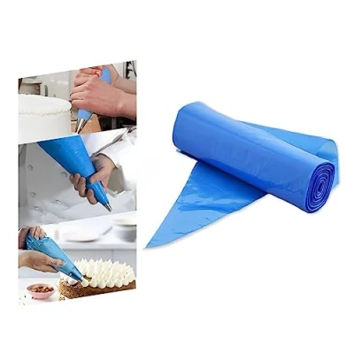 Image of Venuscello® 30 x Icing Piping Savoy Disposable Blue Mash Thick 18&quot; Sticky Bags for Decorating Cake, Pastry, Cookies Ideal Baking Easy to Grip and Comfortable