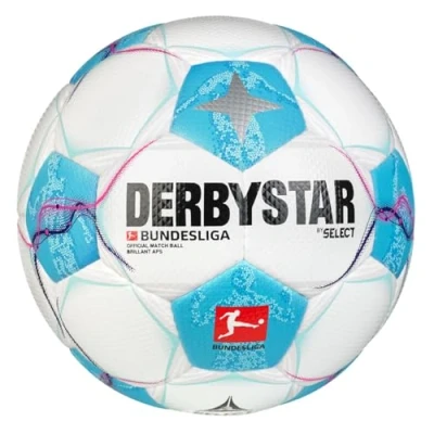Image of Derbystar Unisex Adult Bundesliga Brillant Aps V24 Football Balls Multicolour 68 69